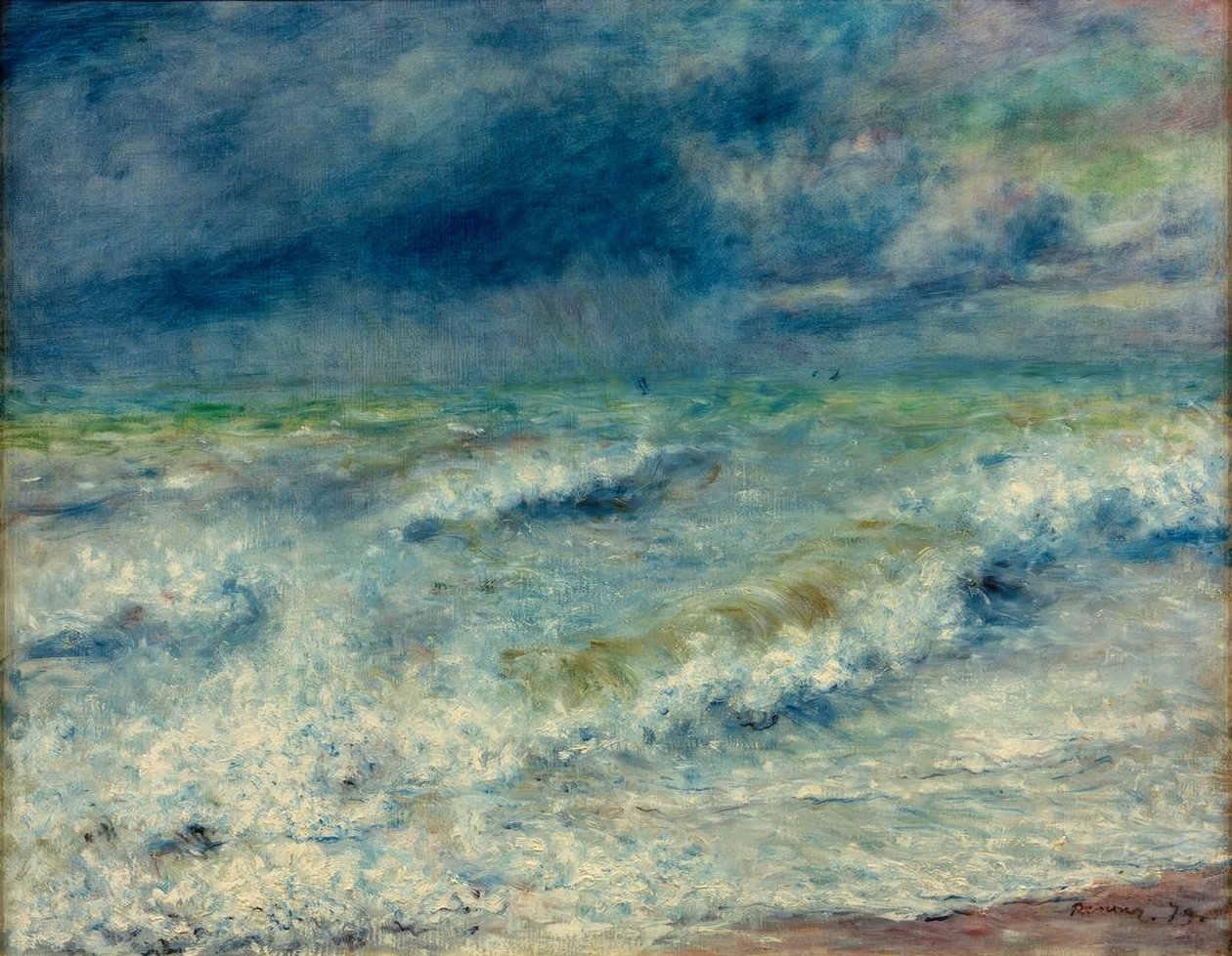 tengeri tájkép alkotó: Pierre Auguste Renoir