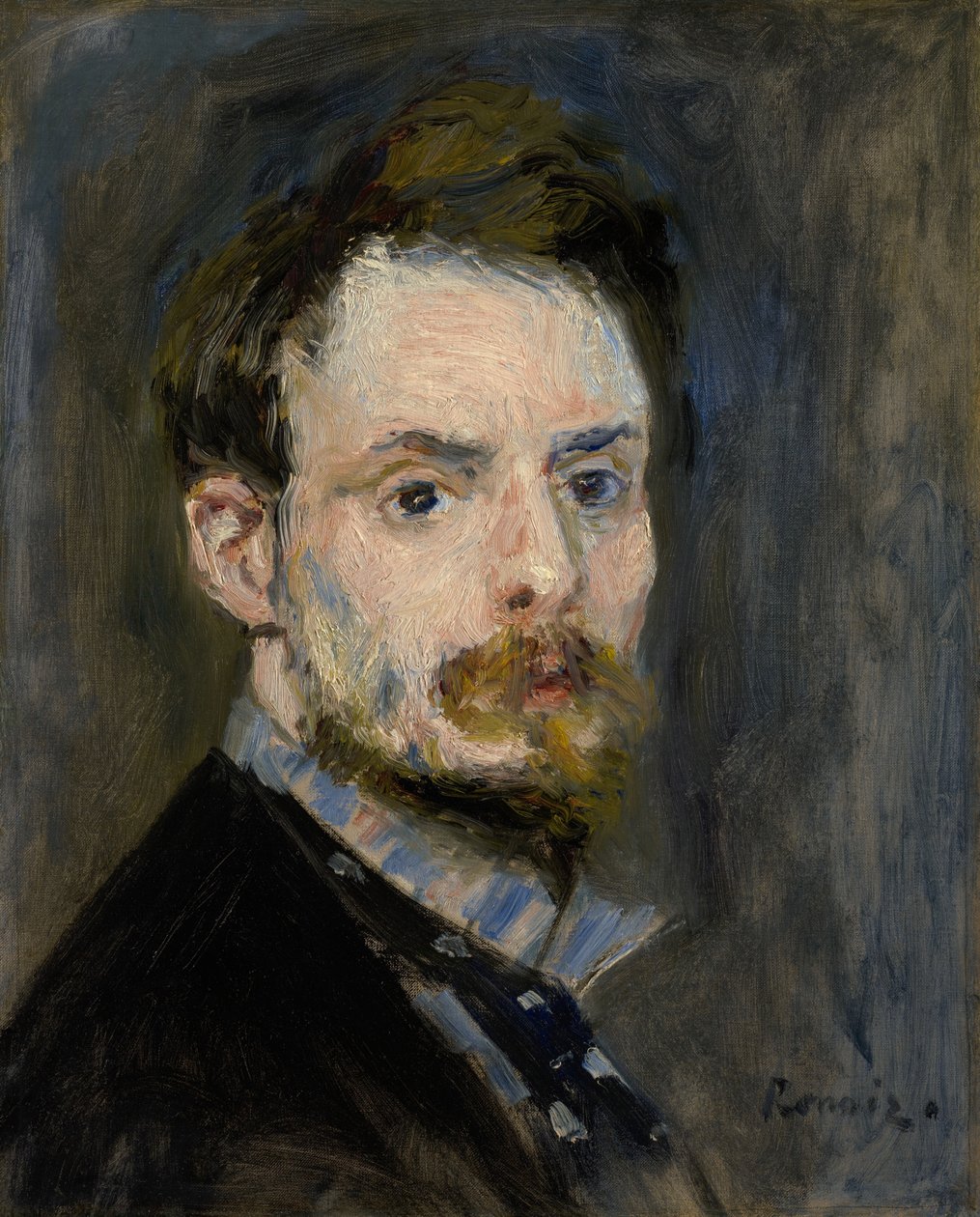 Önarckép, 1875 körül alkotó: Pierre Auguste Renoir