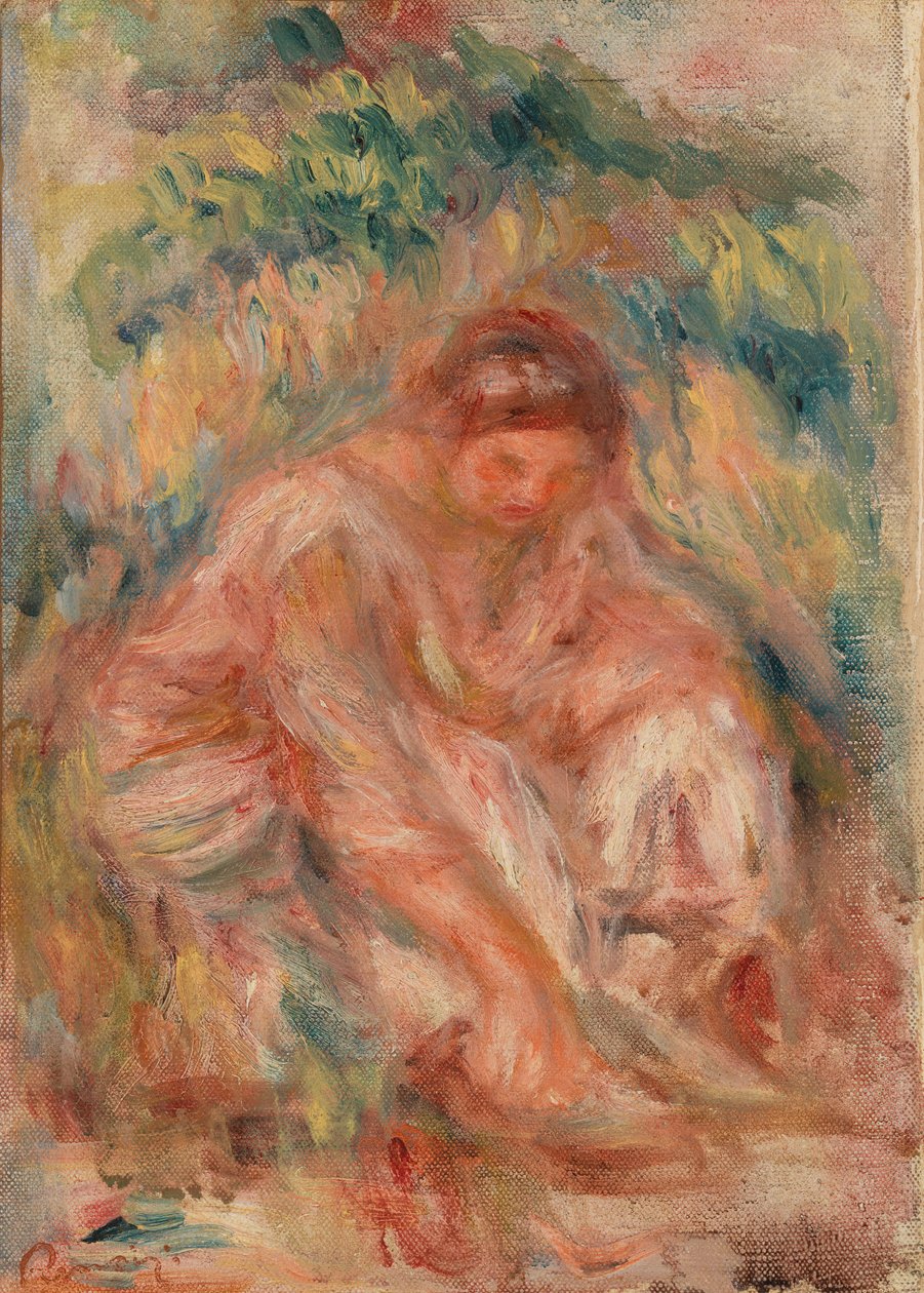 Vázlat egy nőről alkotó: Pierre Auguste Renoir
