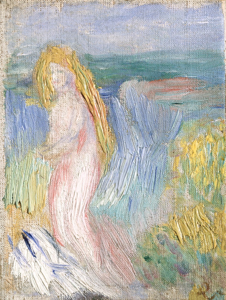 Kis tanulmány egy akthoz, 1882. alkotó: Pierre Auguste Renoir