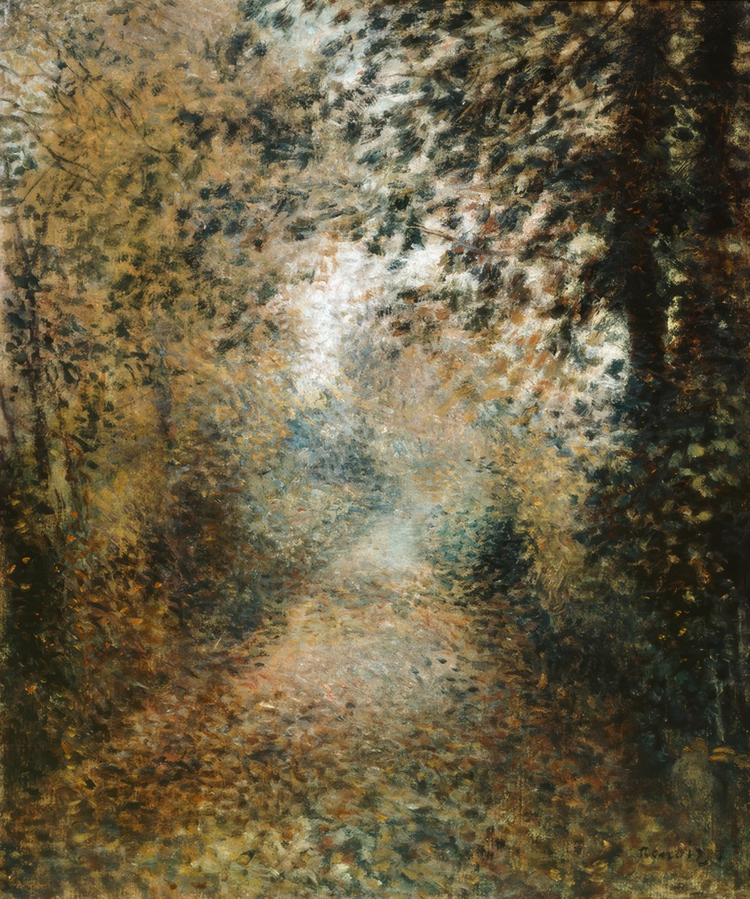 Aljnövényzet alkotó: Pierre Auguste Renoir