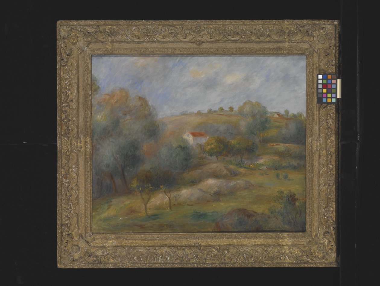 Springtime In Essoyes (olaj, vászon) alkotó: Pierre Auguste Renoir