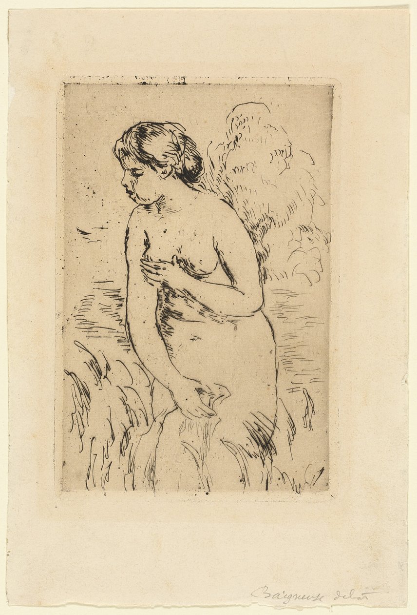 Álló fürdőző alkotó: Pierre Auguste Renoir