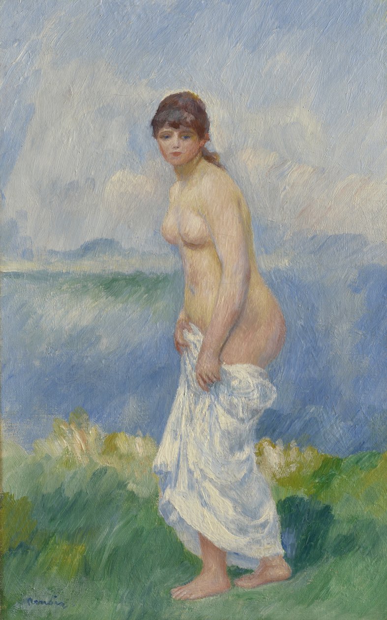 Álló fürdőző, 1885 körül alkotó: Pierre Auguste Renoir