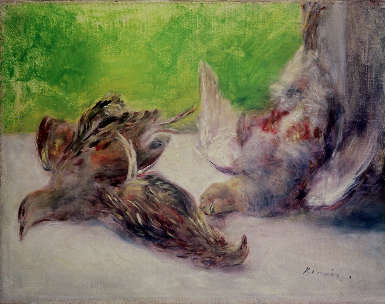 Csendélet fácánokkal alkotó: Pierre Auguste Renoir