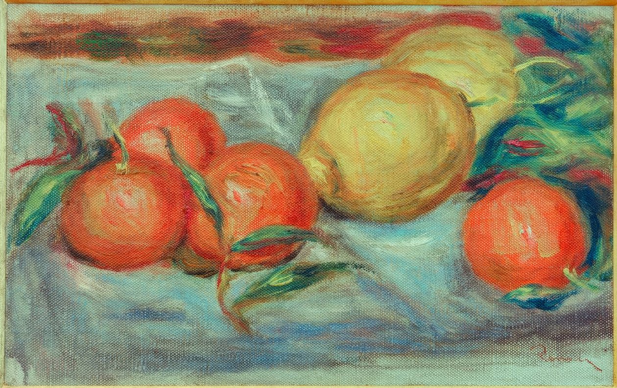 Csendélet citrusfélékkel alkotó: Pierre Auguste Renoir