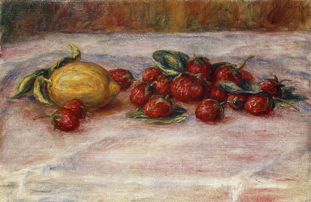 Eper és citrom alkotó: Pierre Auguste Renoir