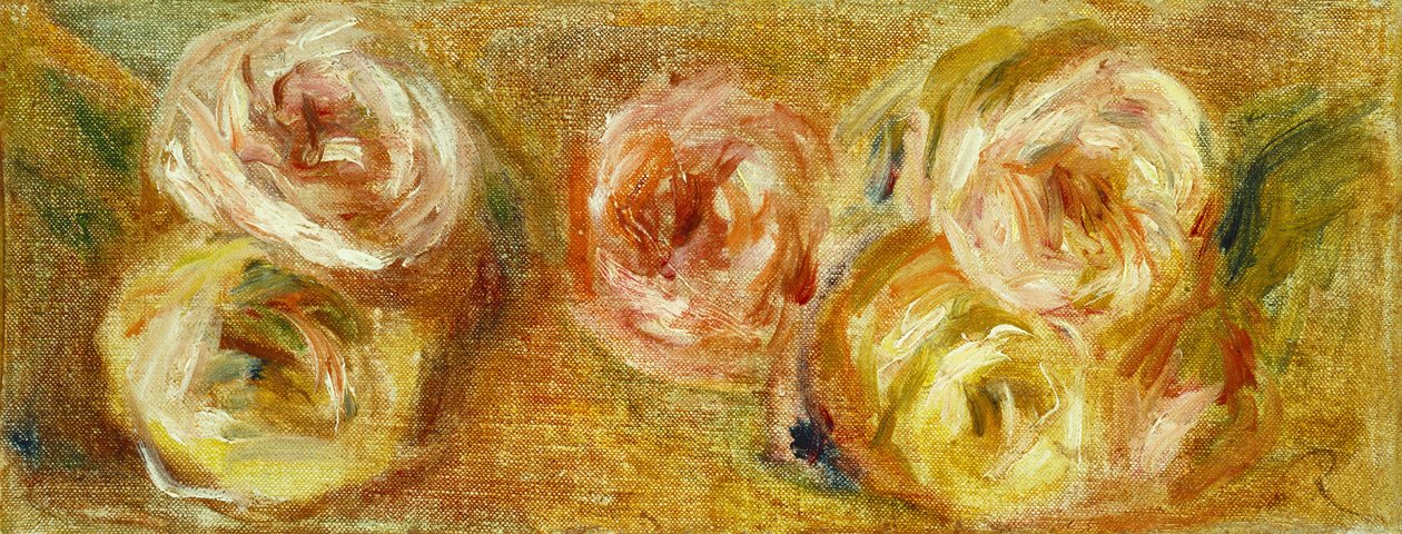 Szórt rózsák, 1915 körül alkotó: Pierre Auguste Renoir