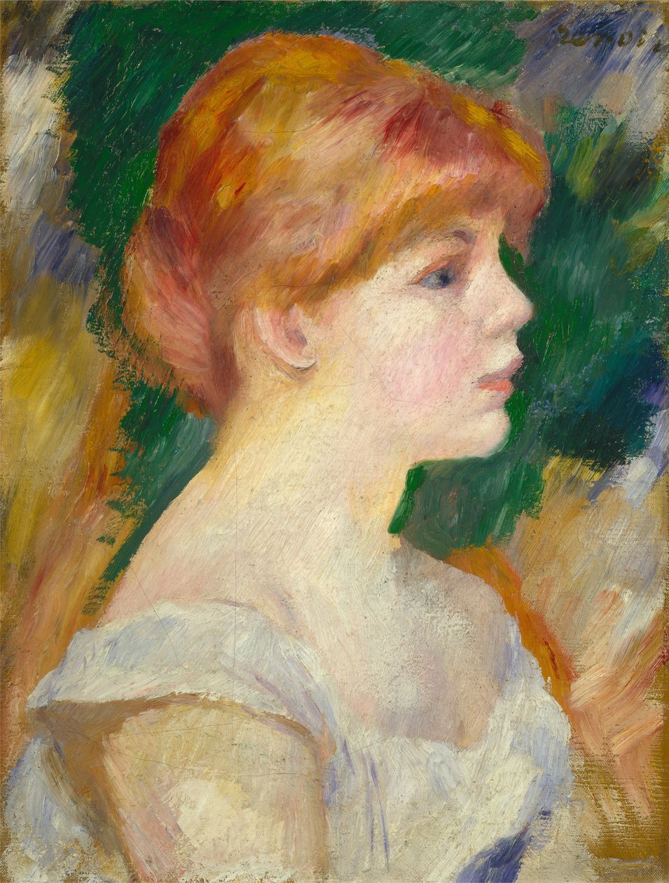 Suzanne Valadon, c. 1885. alkotó: Pierre Auguste Renoir