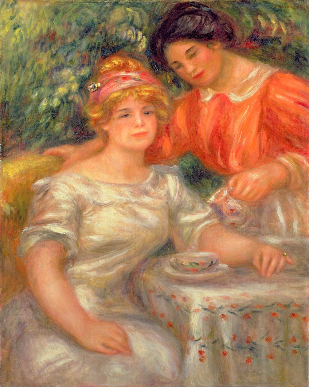 Tea idő alkotó: Pierre Auguste Renoir