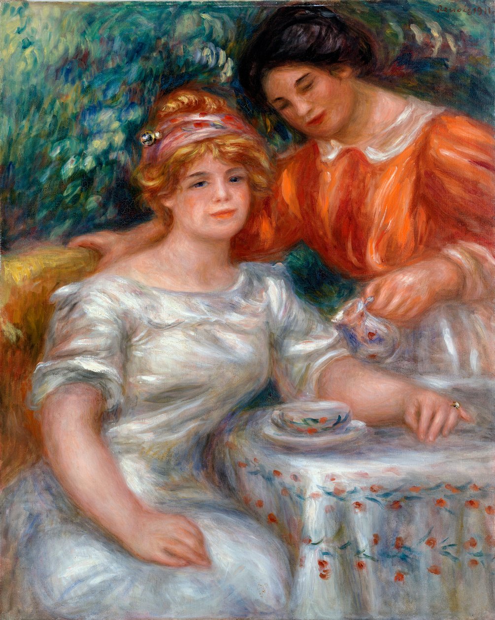 Tea Time alkotó: Pierre Auguste Renoir