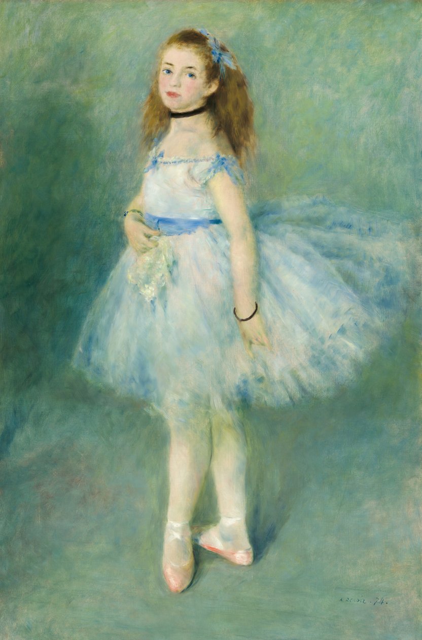 A táncos, 1874. alkotó: Pierre Auguste Renoir