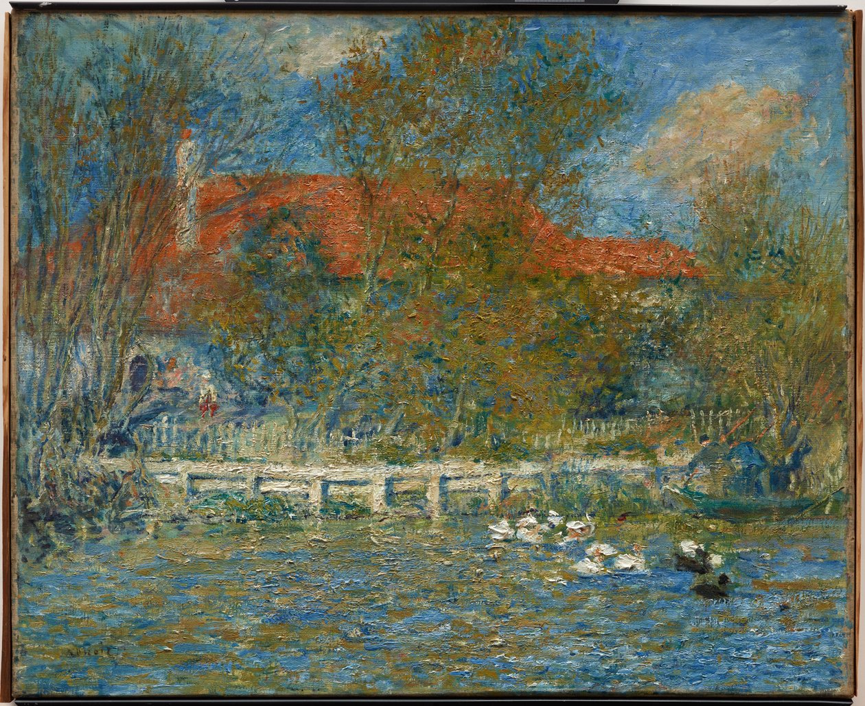 A Kacsa tó alkotó: Pierre Auguste Renoir