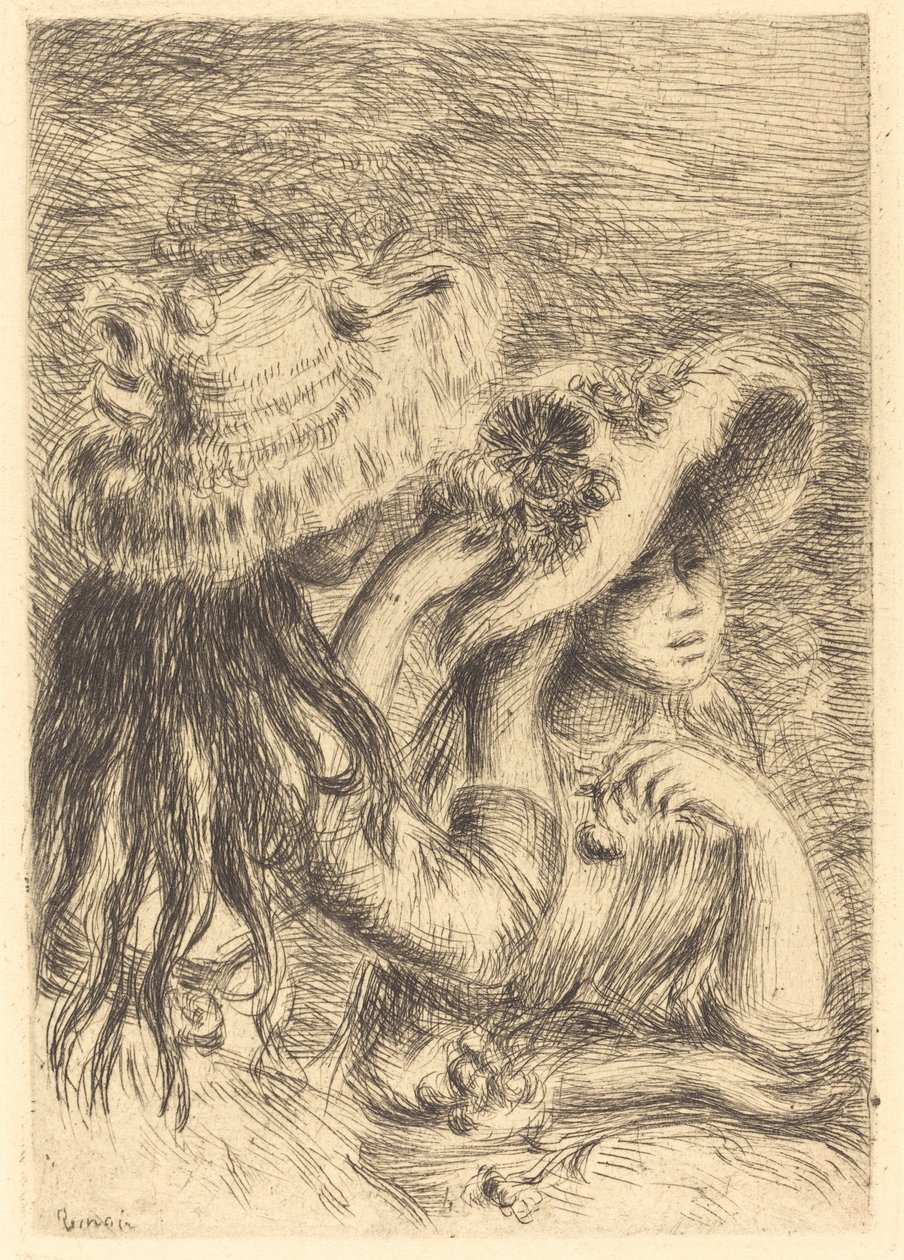 A kalaptű A kalaptű, 1894. alkotó: Pierre Auguste Renoir