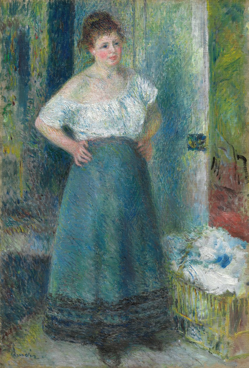 A mosónő, 187779. alkotó: Pierre Auguste Renoir