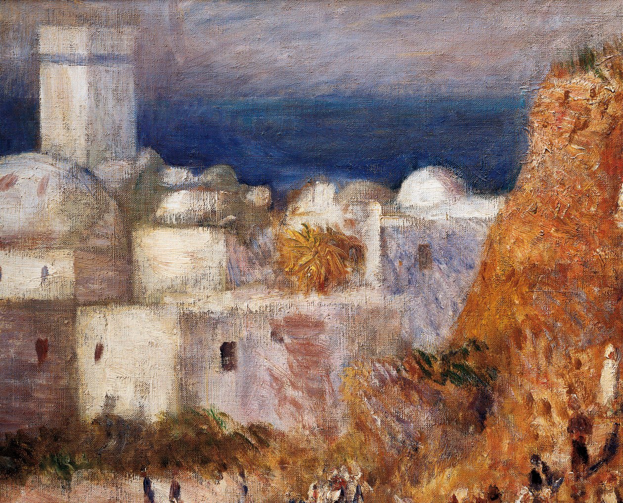 A mecset vagy az arab fesztivál (részlet) 1881 (olaj, vászon) alkotó: Pierre Auguste Renoir
