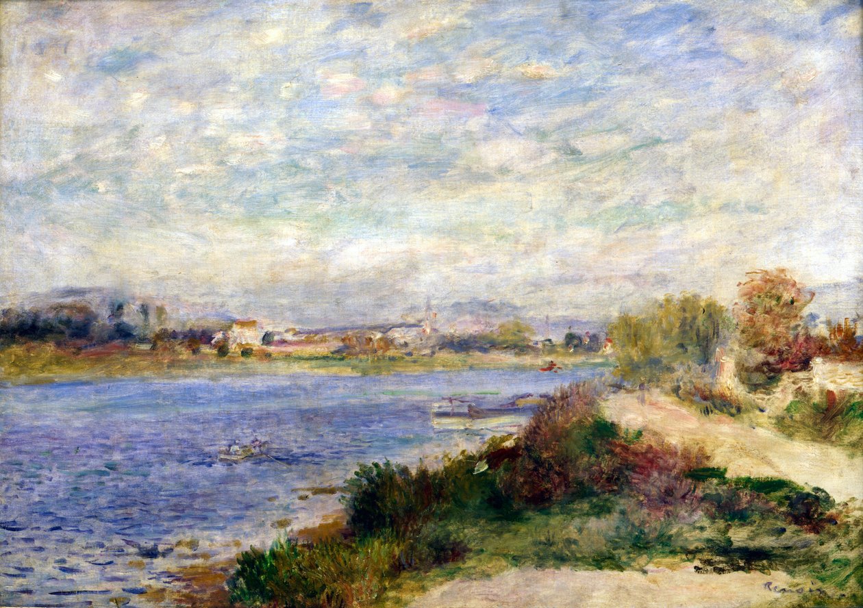 A Szajna Argenteuil-ban, 1883 alkotó: Pierre Auguste Renoir