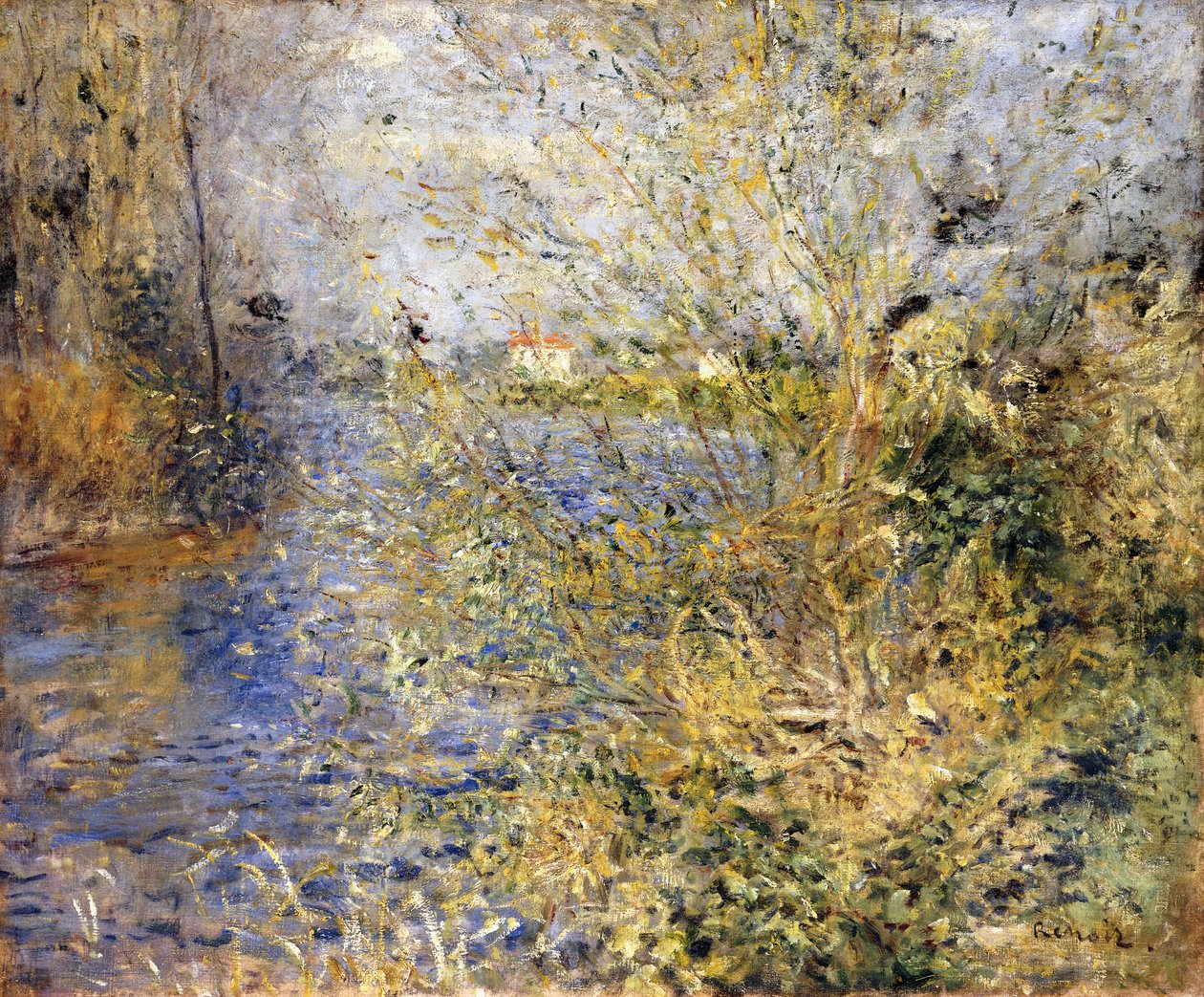 Argenteuil Szajna; A Szajna Argenteuil-ban, 1875 körül alkotó: Pierre Auguste Renoir