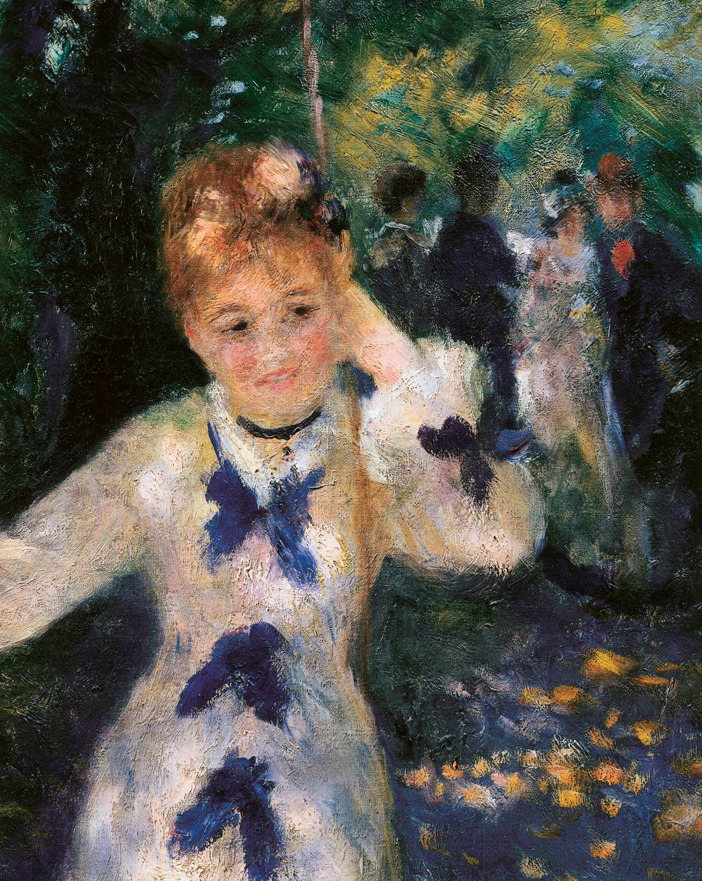 A hinta (részlet) alkotó: Pierre Auguste Renoir