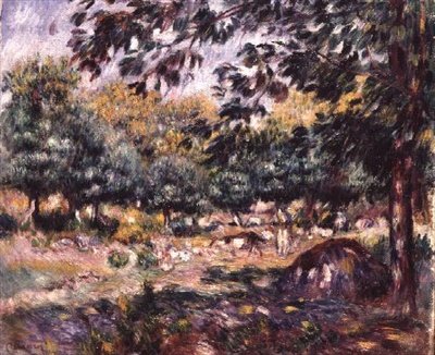 Treboul Douarnenez közelében alkotó: Pierre Auguste Renoir