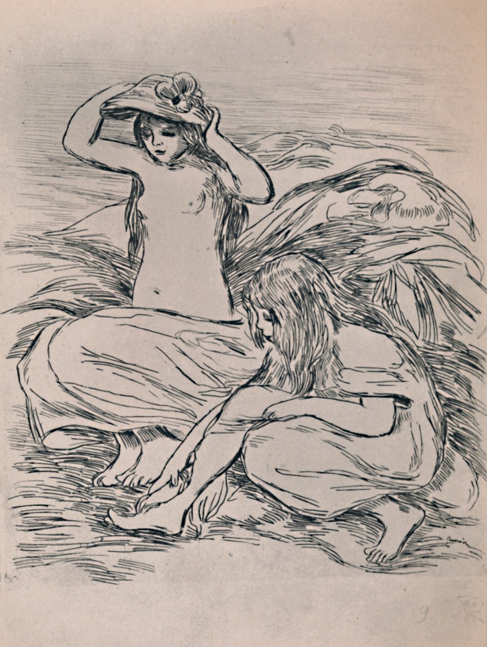Két fürdőző, 1946 alkotó: Pierre Auguste Renoir