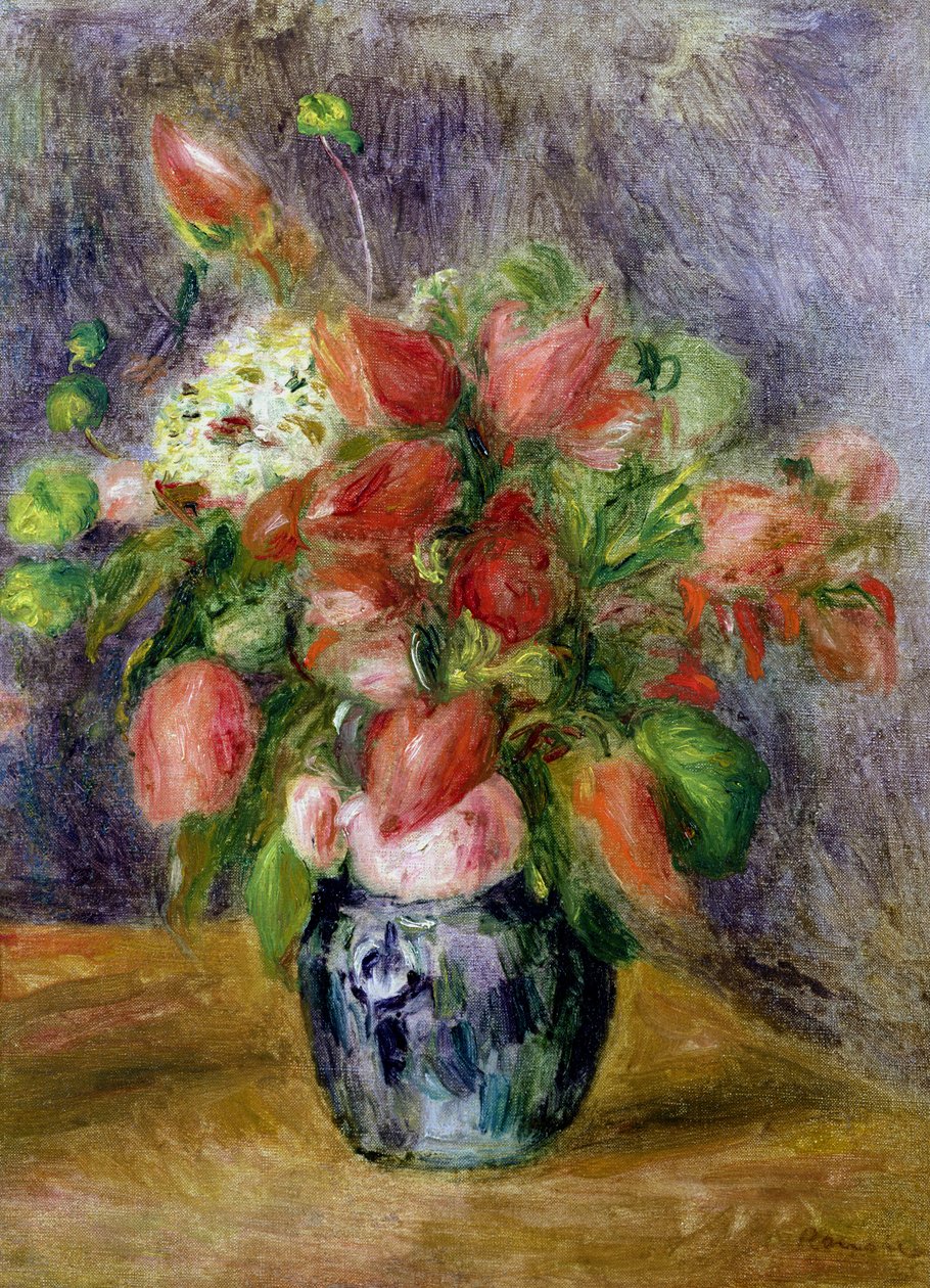 Vase of Flowers, c.1909  alkotó: Pierre Auguste Renoir