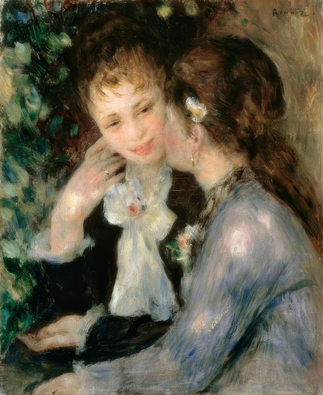 Bizalmas beszélgetések alkotó: Pierre Auguste Renoir