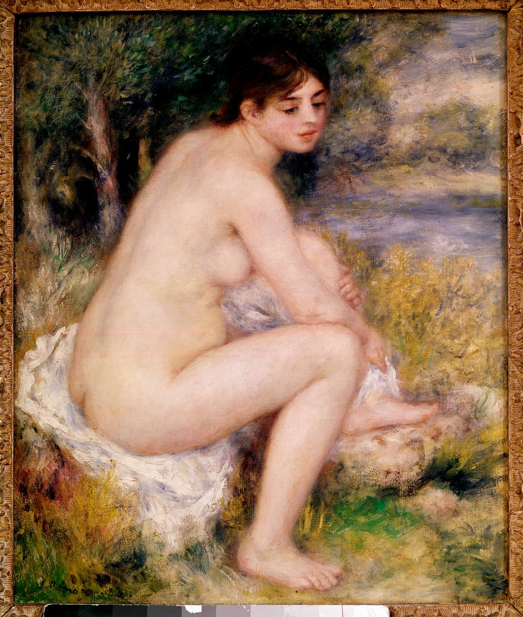 Nő akt egy tájképben Pierre Auguste Renoir (1841-1919) 1883 Párizs, Musee d