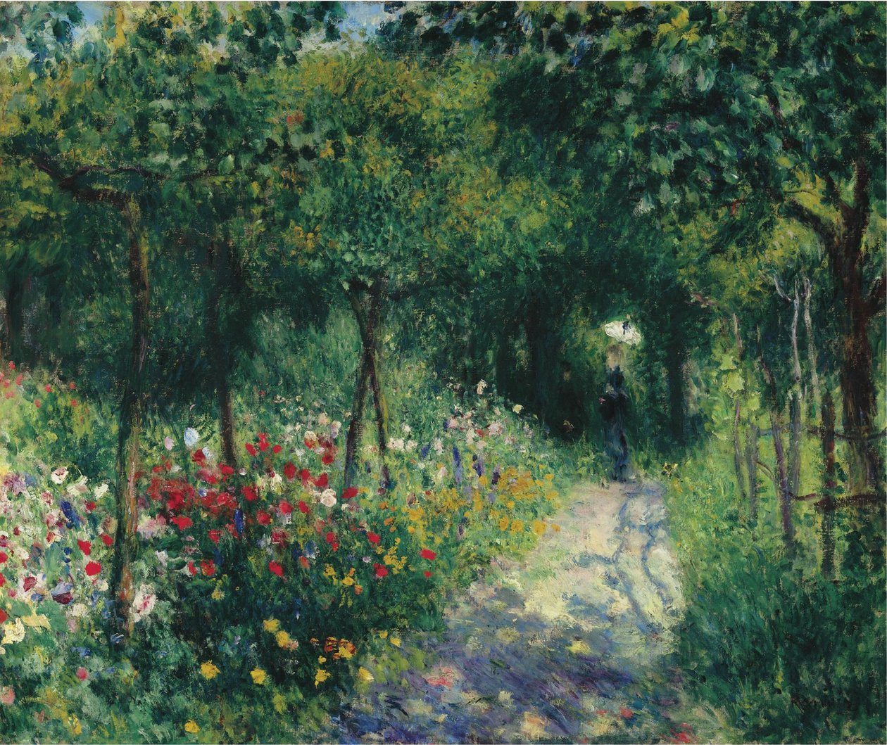 Nők a kertben, 1873 alkotó: Pierre Auguste Renoir