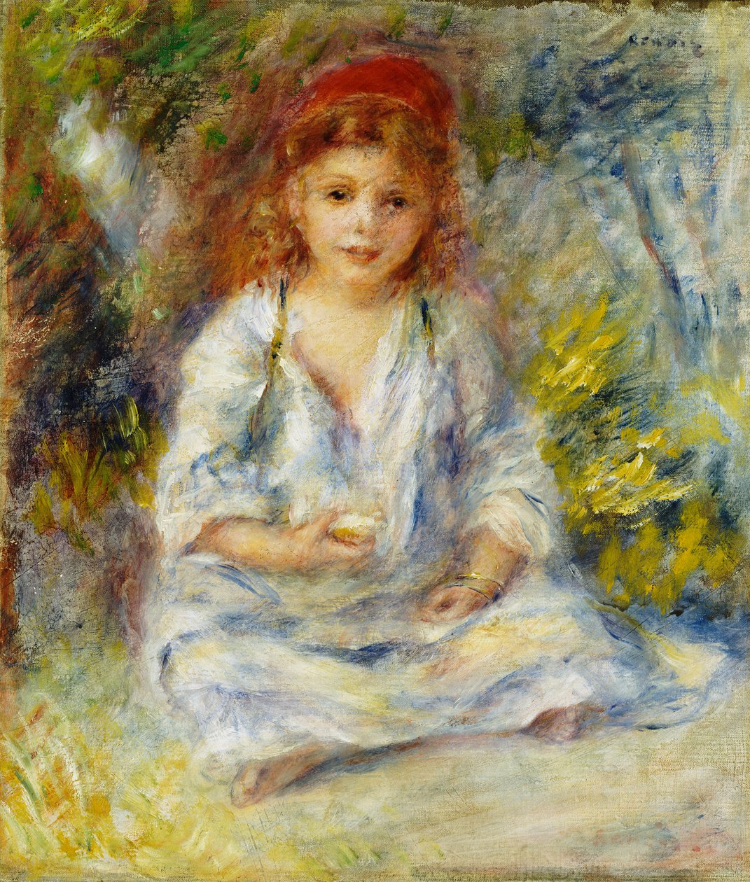 Fiatal algériai lány, 1881 körül alkotó: Pierre Auguste Renoir