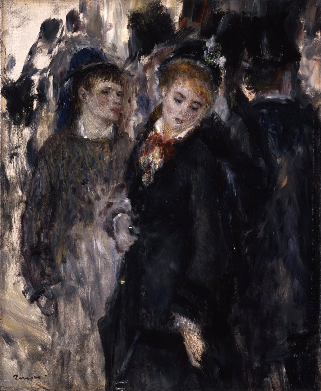 Fiatal lányok, 1877 alkotó: Pierre Auguste Renoir