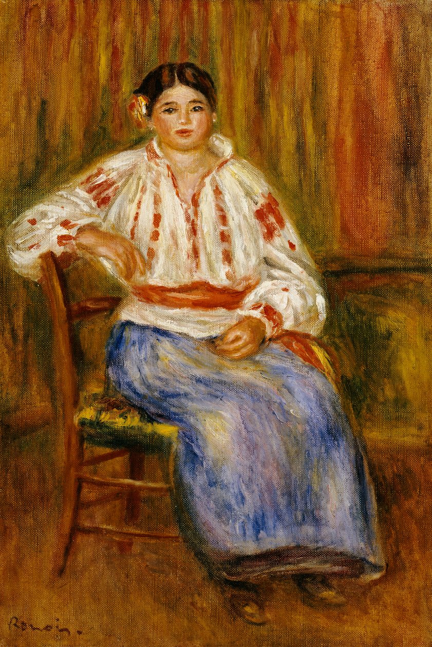 Fiatal román, 1914 alkotó: Pierre Auguste Renoir