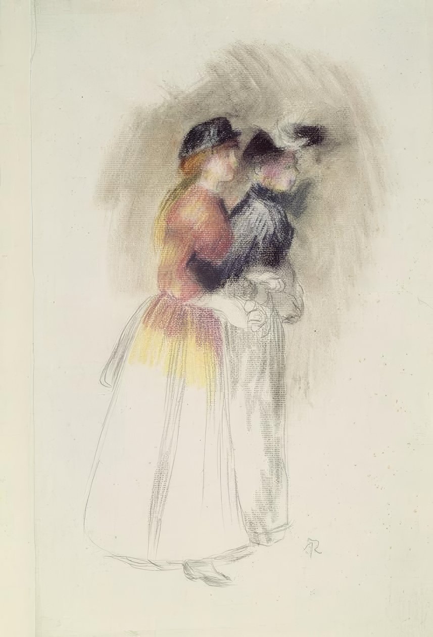 Két nő alkotó: Pierre Auguste Renoir