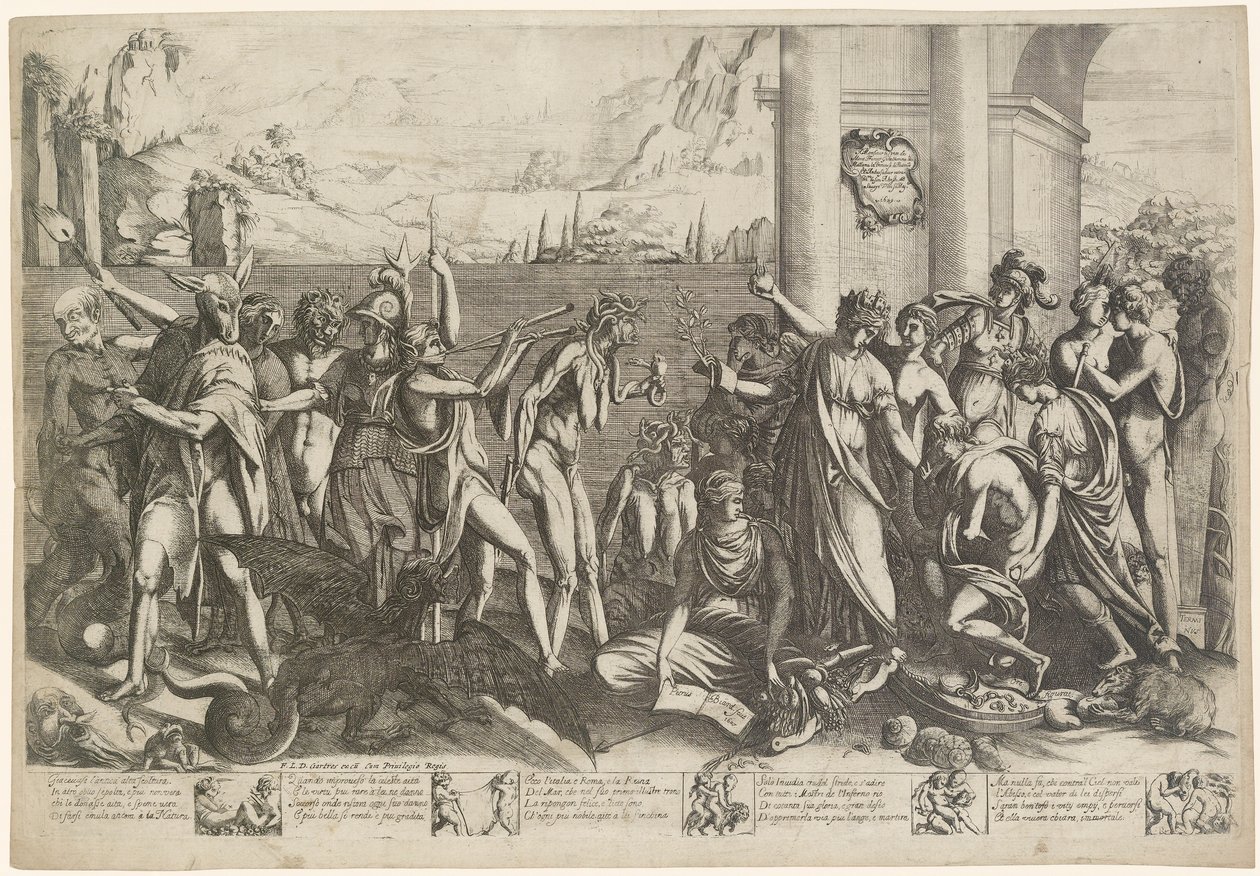 Allegória a szobrászatról alkotó: Pierre Biard the Younger