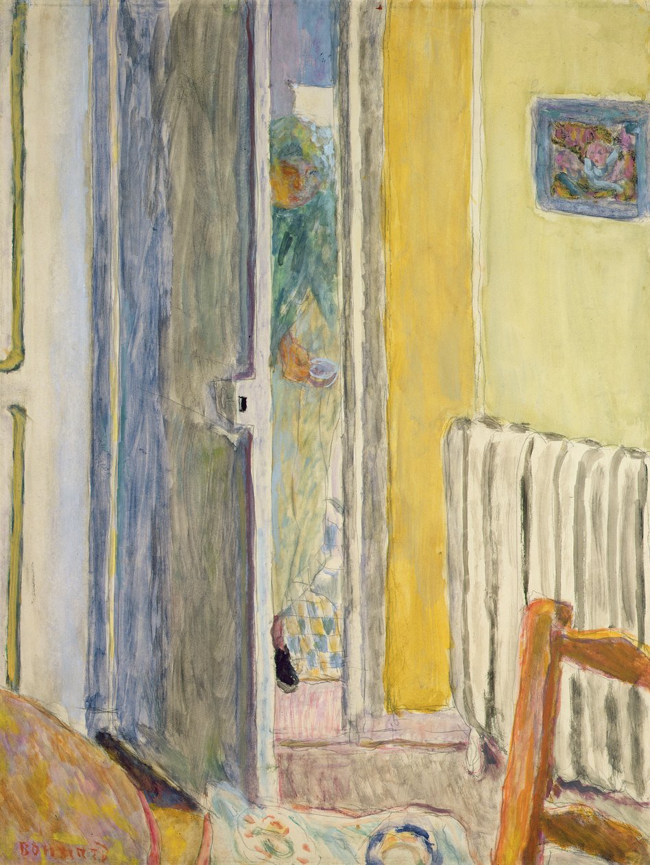 Egy nő belép a nappaliba, 1942 alkotó: Pierre Bonnard