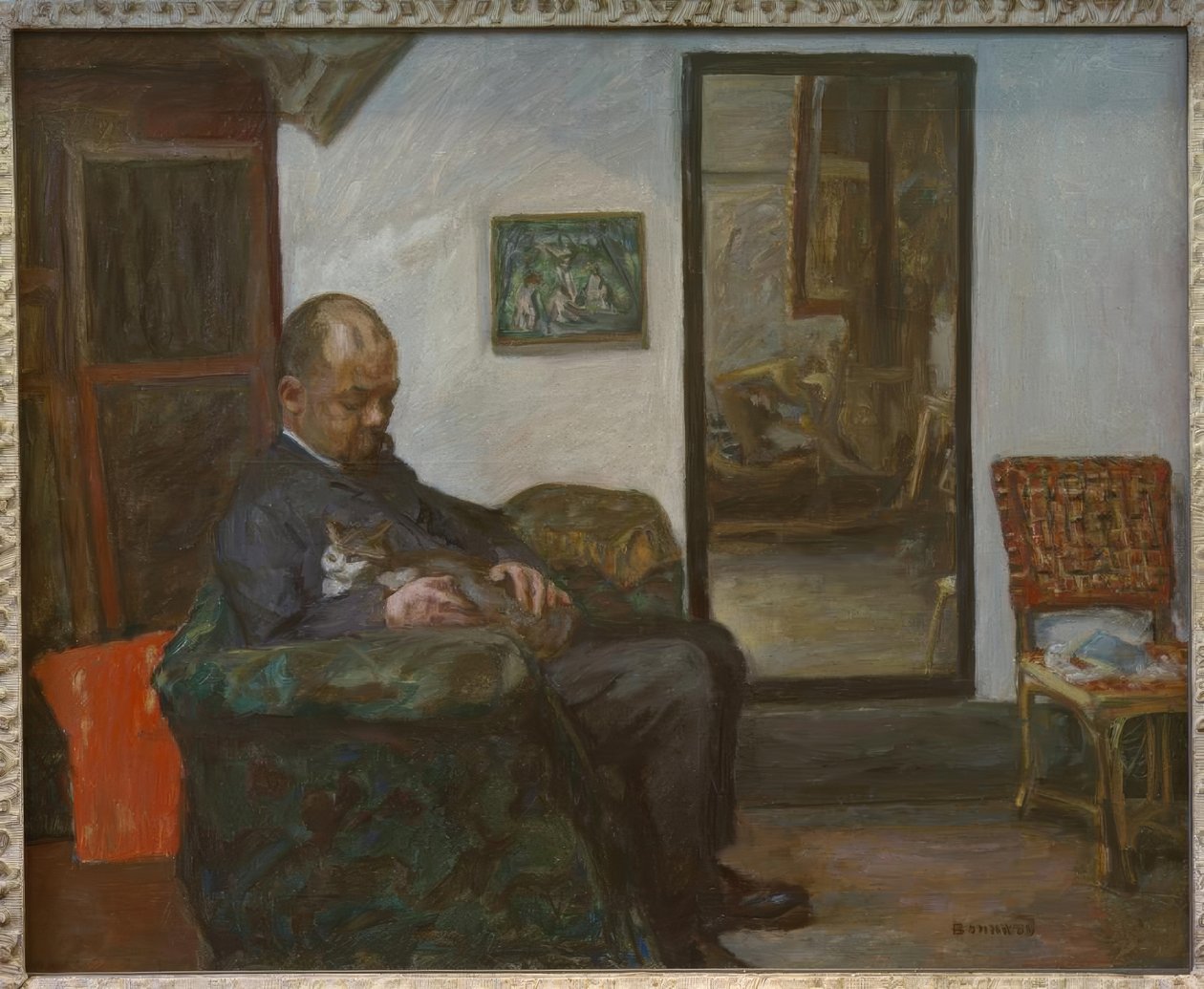 Ambroise Vollard portréja alkotó: Pierre Bonnard