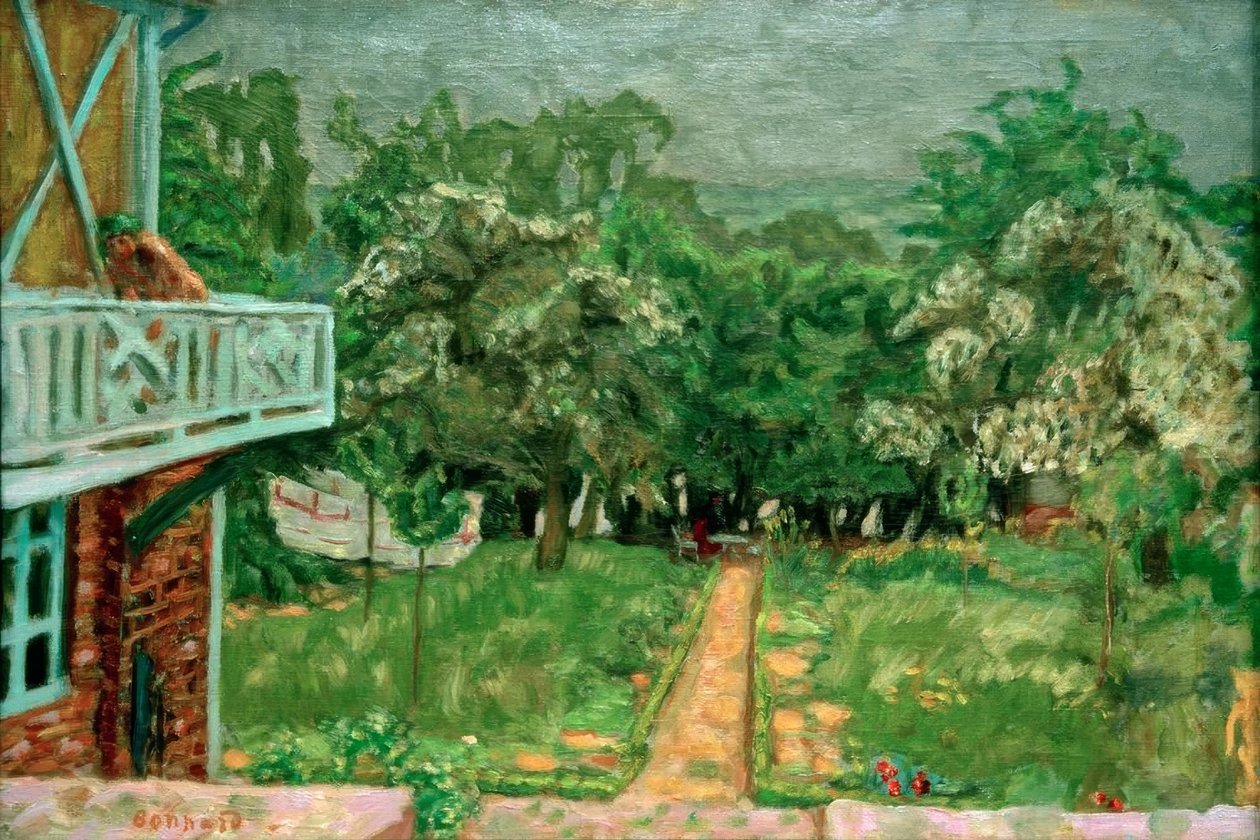 Kék erkély alkotó: Pierre Bonnard
