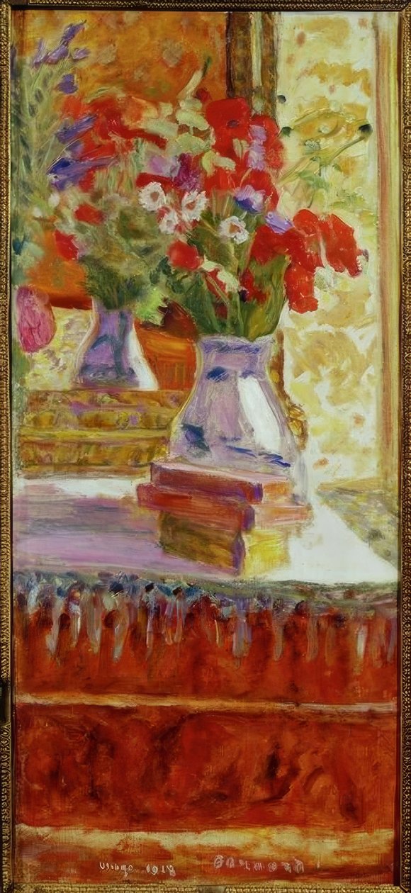 Csokor mák alkotó: Pierre Bonnard