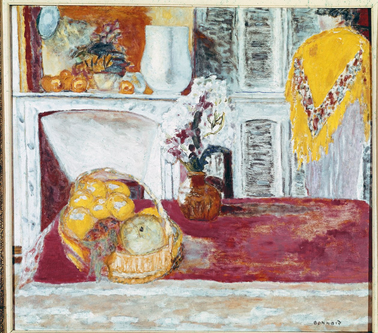 Étkezősarok Le Cannet-ban (Étkezősarok) alkotó: Pierre Bonnard