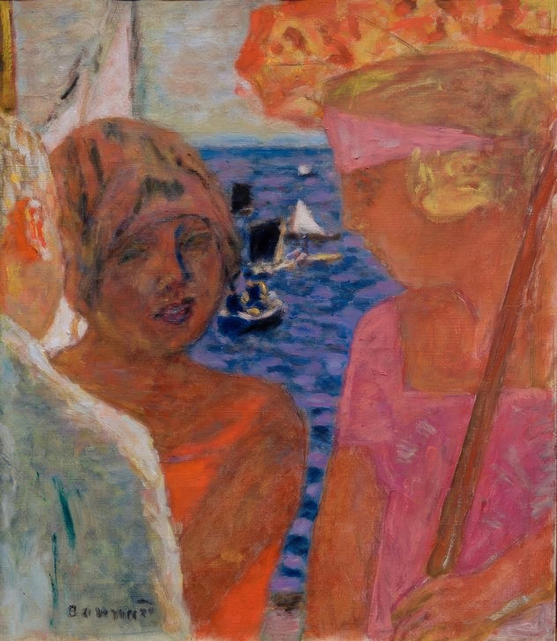Beszélgetés Arcachonban alkotó: Pierre Bonnard