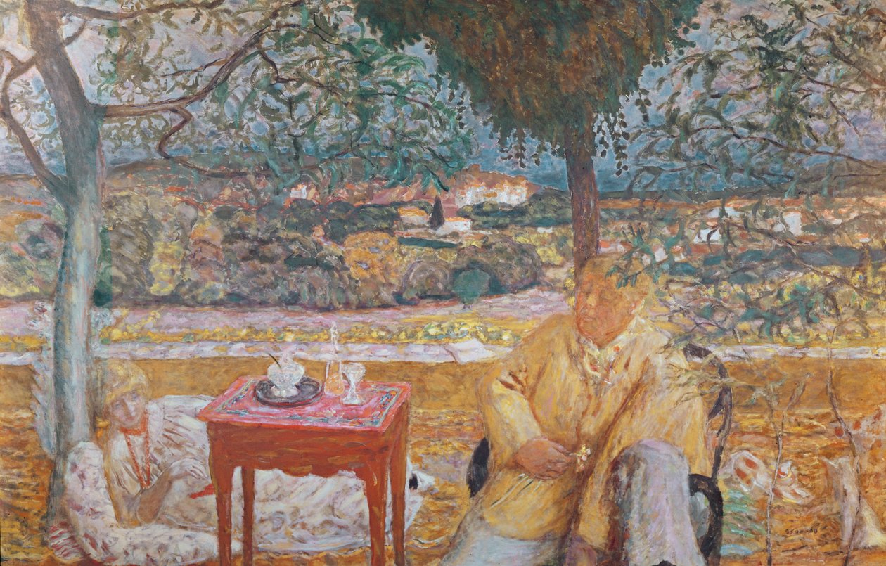 Beszélgetés Provence-ban, 1913-1914 körül (olaj, vászon) alkotó: Pierre Bonnard