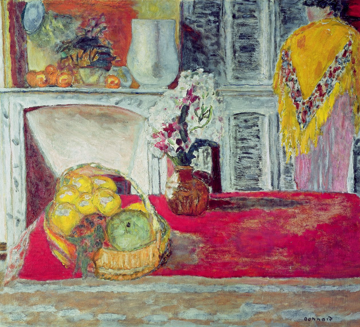 A Le Cannet ebédlő sarka, 1932 körül alkotó: Pierre Bonnard