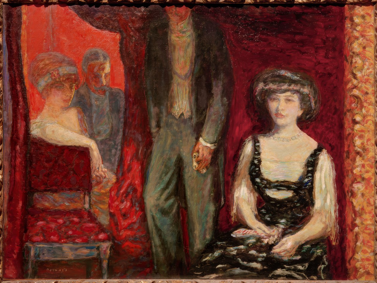 A páholy, Mr. és Mrs. Josse és Gaston Bernheim-Jeune alkotó: Pierre Bonnard
