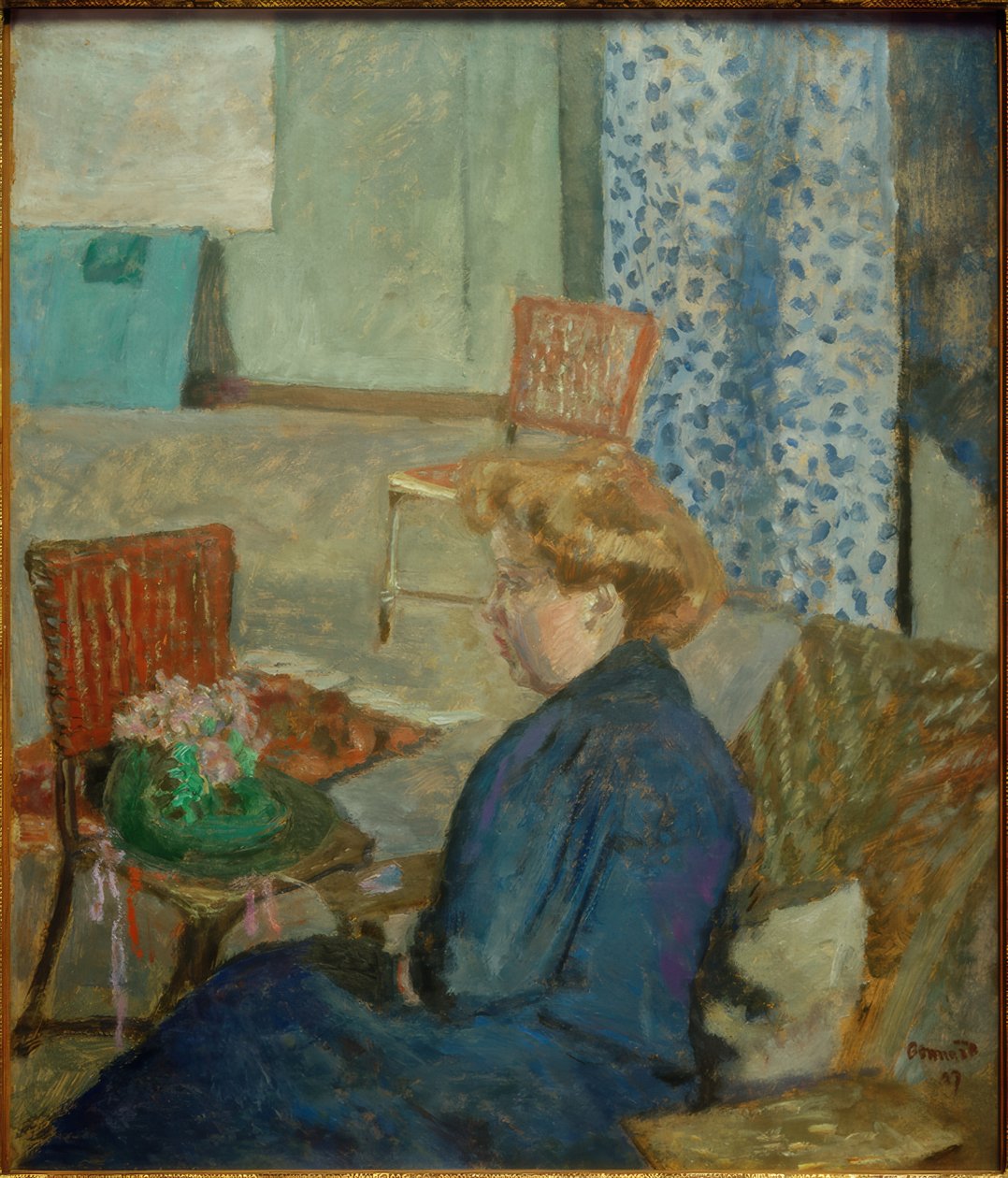 Die Modistin, 1907 alkotó: Pierre Bonnard