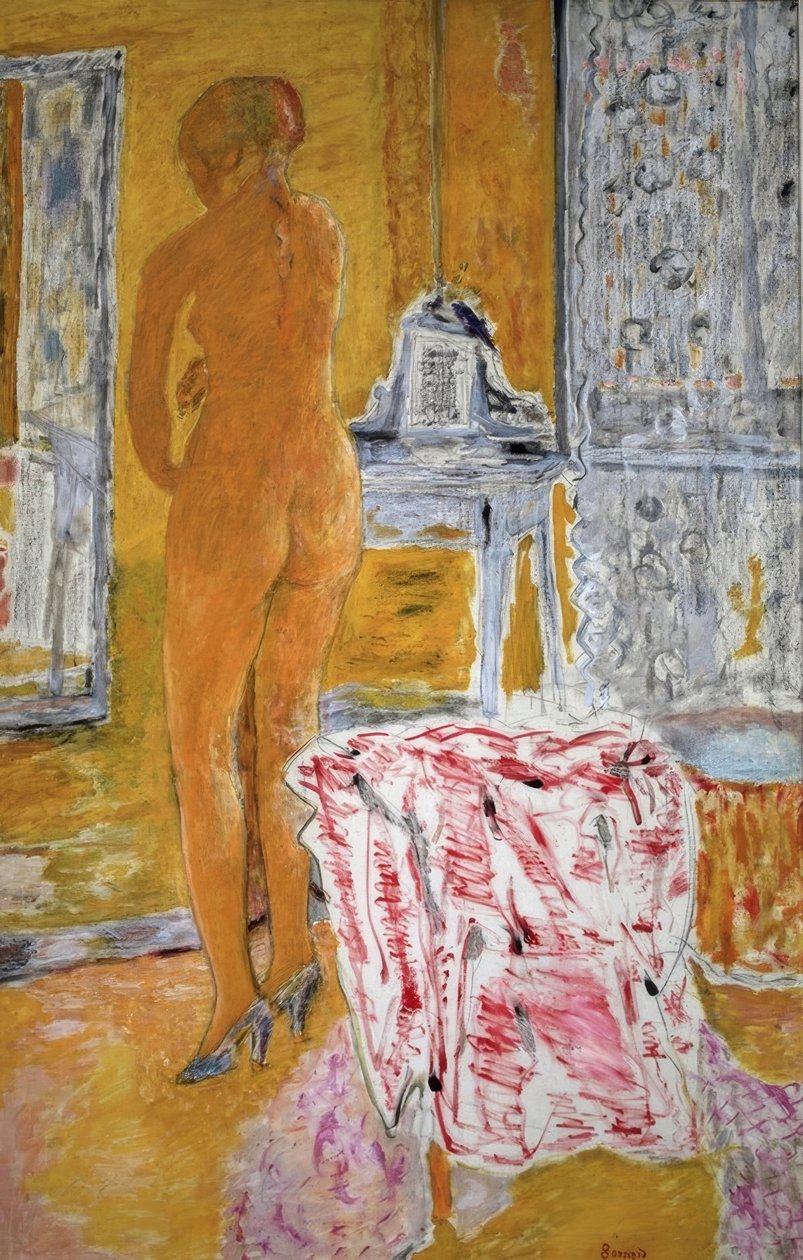 A NAGY SÁRGA AKT alkotó: Pierre Bonnard