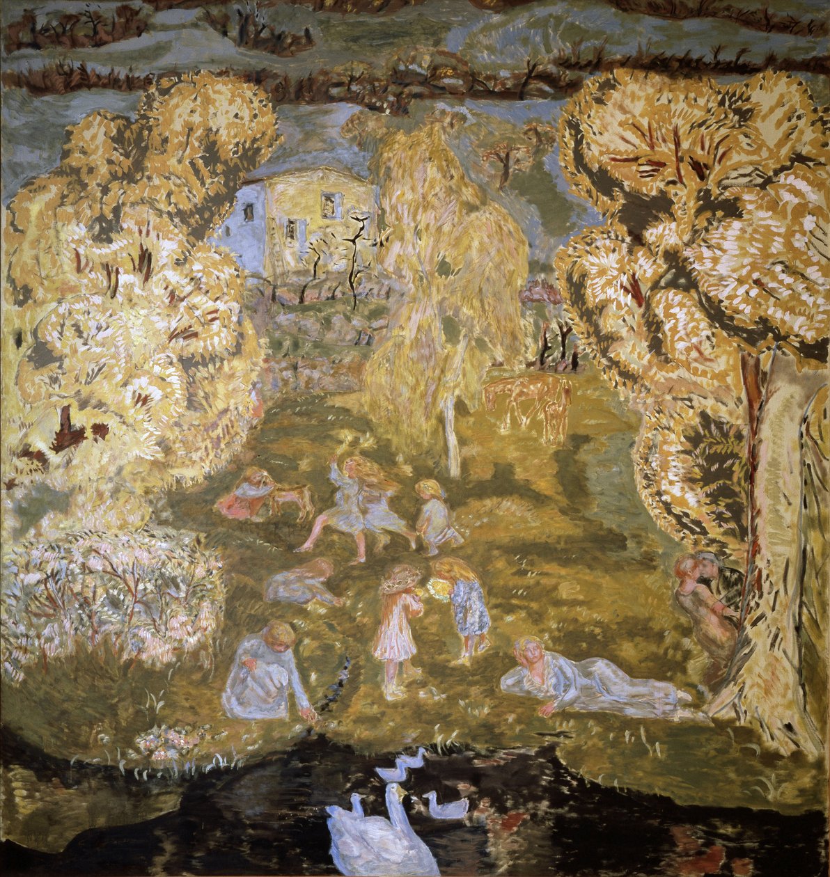 Kora tavasz az országban. 1912 (olaj, vászon) alkotó: Pierre Bonnard
