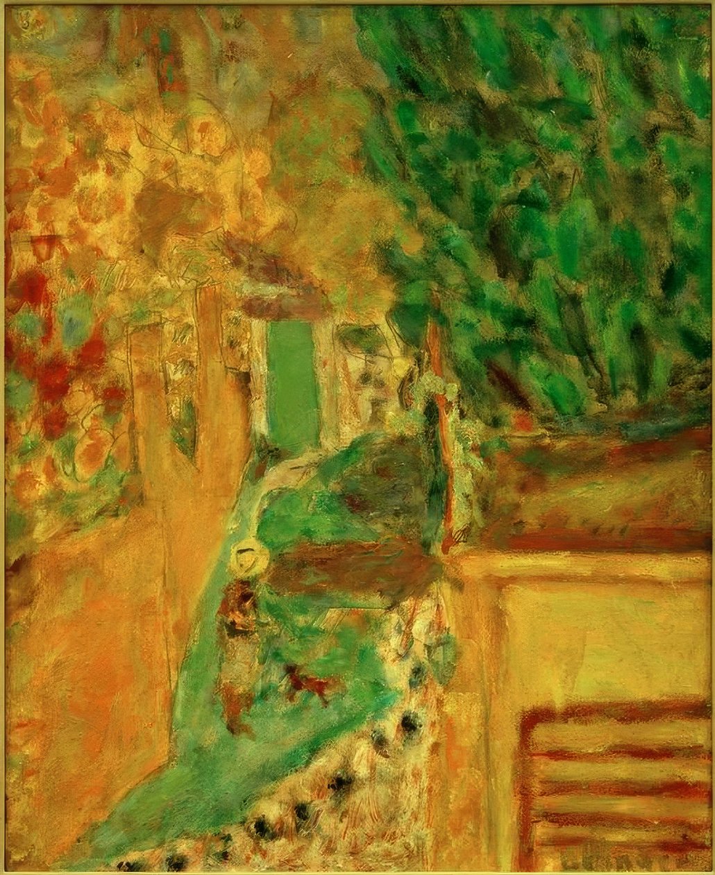 Lépcsőház Le Cannet-ban (Treppe in Le Cannet) alkotó: Pierre Bonnard