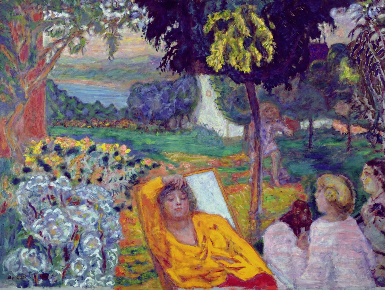 Este (vagy Szieszta vagy Déli Kertben) 1914 alkotó: Pierre Bonnard