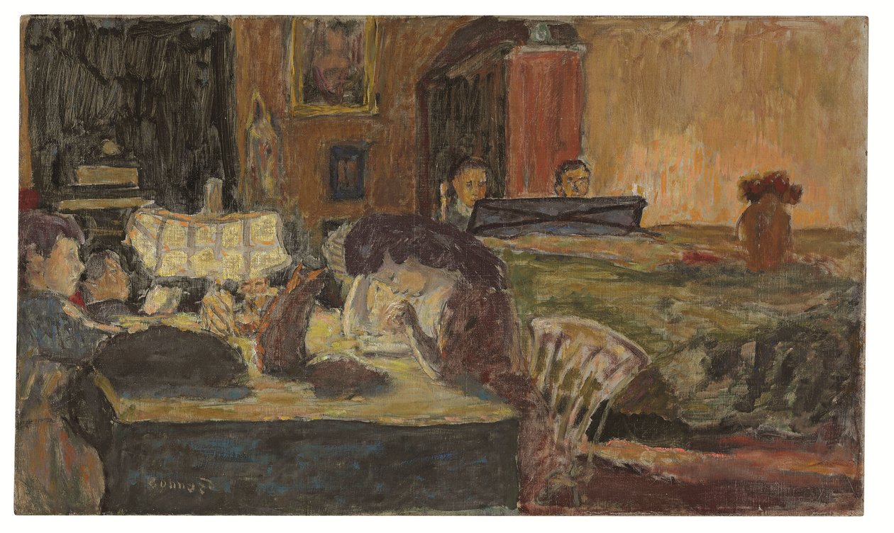 Este a szalonban alkotó: Pierre Bonnard