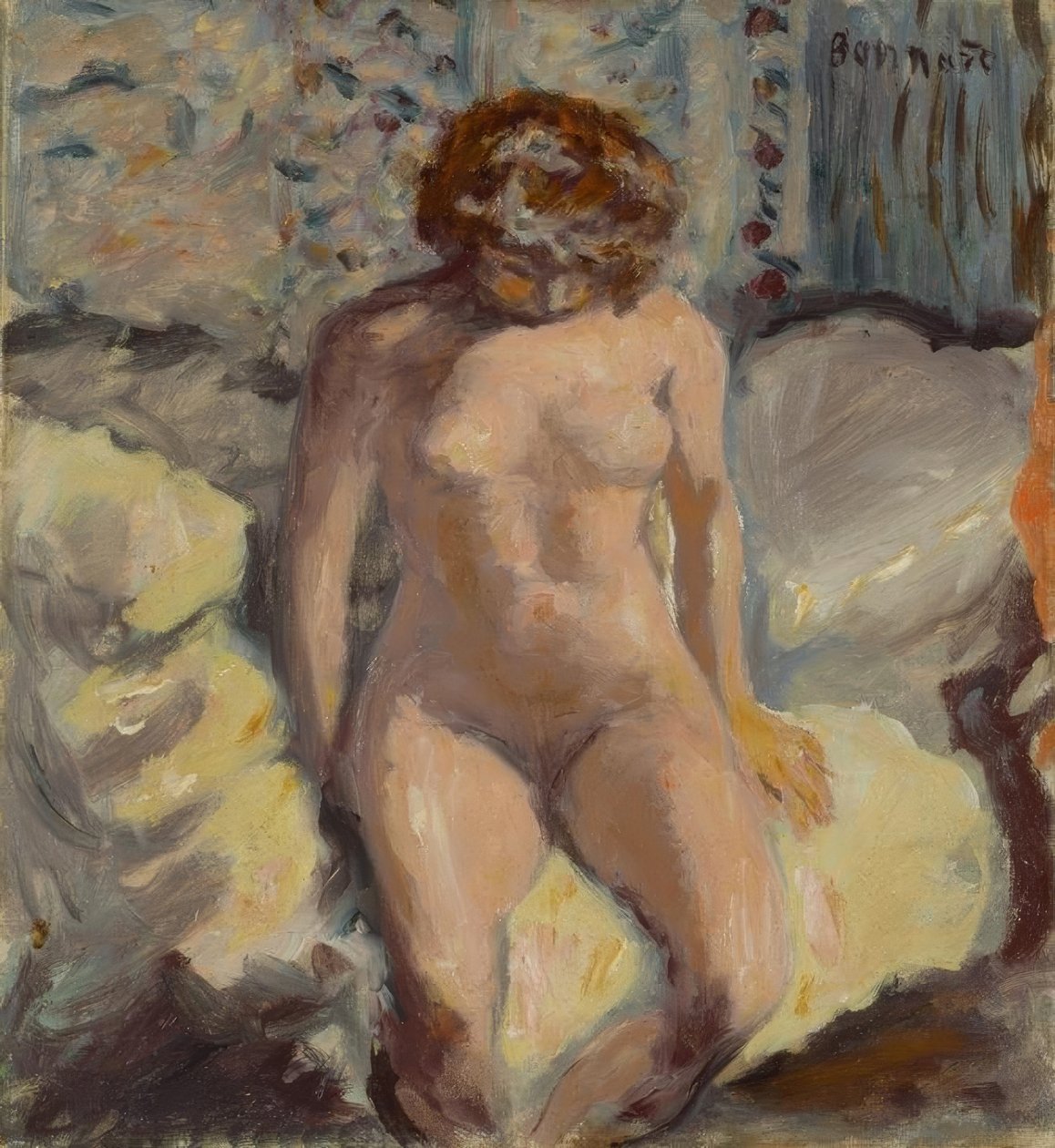 Női fellépés alkotó: Pierre Bonnard